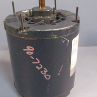 Franklin Electric Electric AC Motor 60 Hz, 1/3 HP, 1140 RPM, 56FR 3PH 1331630101