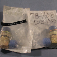 Lot of (2) Gates Flared Tube, Elbow 90 Degree Fitting 8MBSPPOR8MJ90