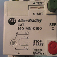 Allen Bradley 140MN0160 Series C Motor Starter 3 Phase Used