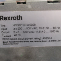 Indramat Rexroth IndraDrive C Servo Variable Drive Type HCS02.1EW0028