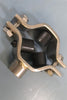 Lot of 4 VNE Corporation E24C.5 Hex Hangers w/ Bumpers for Roughly 1/2" Pipe New