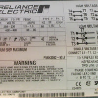 Reliance Electric Motor P56H3002H 60Hz 1725Rpm 1.15Sf 1/3Hp