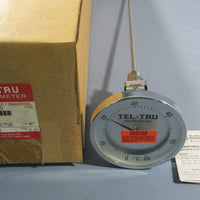 TelTru Thermometer AA475R Analog dial Thermometer Stem 21.63"