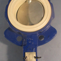 Keystone 990 Butterfly Control Valve 4" 316SS Stem and Disc 150 PSI
