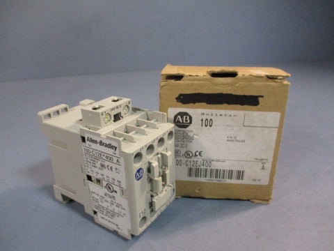 Allen-Bradley Contactor 4 Poles 24VDC Series A 100-C12EJ400