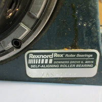 Rexnord ZAS2111 Pillow Block Roller Bearing Unit Two-Bolt Base 1-11/16"