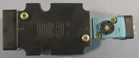 Mac Valves 6312D000PM611JJ Solenoid Valve 24VDC 8.5W 150PSI