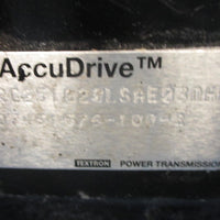 Textron AccuDrive 20:1 Ratio Gear Reducer Gearbox RG251020LSAE03DHLDK New