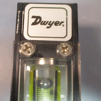 Dwyer Flowmeter Flow Meter "H" Dial 65mm Used