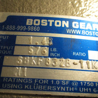 BOSTON HELICAL GEARBOX 1.4 HP, 11.57:1 RATIO SBKF832B11KB5 SM1