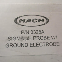 AMERICAN SIGMA 3328 A pH Sensor Probe W/ Ground Electrode 25Ft Cable