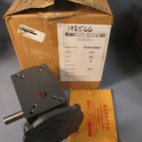 Hub City Cast Iron SingleReduction Worm Reducer 214 Ratio 5/1 B 56C 023002601