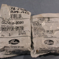 Lot of (2) Gates Flared Tube, Elbow 90 Degree Fitting 8MBSPPOR8MJ90