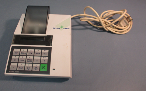 Mettler Toledo Type LCP45 Lab Balance Scale Printer 100120V, 220240V 50/60Hz