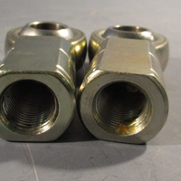 Lot of (2) AURORA Female Threaded Left Hand Spherical Rod End MGFM16
