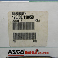 ASCO RedHat Valves 8262G90NVH Valve A751517