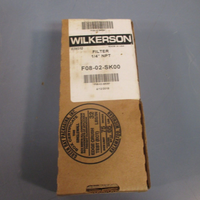 Wilkerson  Pneumatic Air Filter Max 150 PSI 1/4" NPT 5 Micron F0802SK00