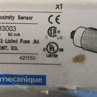 Telemecanique SM956A13303 Ultrasonic Proximity Sensor 1524VDC 80mA