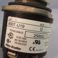 Allen-Bradley 800T-U19 Potentiometer Series Q 30mm 2500-Ohms 2 Watt Max 300VAC