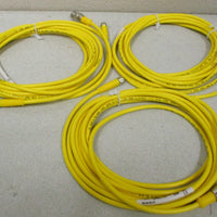 Turck PKG 4M-4-RS 4.4T Cordset U0870-61 M8 Female 4-Pin to M12 4-Pin (Lot of 3)