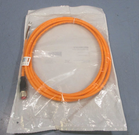 Beckhoff ZK 400062002030 3m Data Cable M12 4POS Female Straight