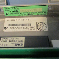 Yaskawa CACR-SR02BY1SG-E Servopack Servo Drive w/ CACR-SR1B Y Board NWOB