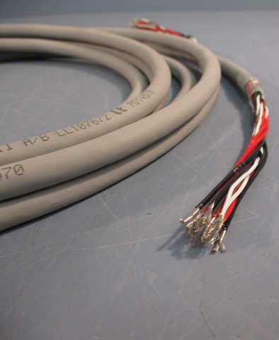 Leoni Elocab LTD. Cable Assembly EHRK 33115 AWM E47543EC 6C/20AWG 90C 300V