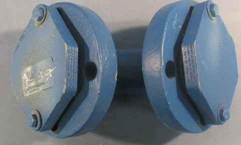 Crane A395-150 Flanged PTFE Pipe Elbow Fitting 1-1/2" E900M3VV0VB0XXX