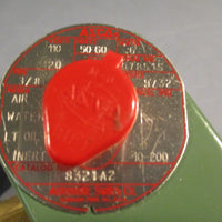 Asco 8321G2 Red Hat Solenoid Valve 3/8" Pipe, 110/120V .6 Watts, 50/60 Hz