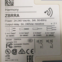 Schneider Electric ZBRRA Programmable Reciever 2 Outputs 2440VAC/DC, 3W