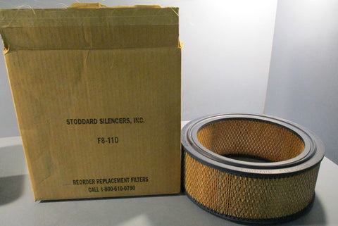 Stoddard Silencers F8-110 Air Filter Element Replacement Filter F8110