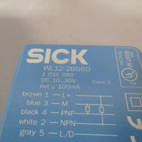 SICK Photoelectric RetroReflective Sensor DC 10...30V WL122B560
