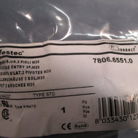 Lot of 2 Molex Gwconnect Std Single Lever Hood Die-Cast Aluminum 7806.6551.0