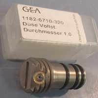 GEA 1182-6710-320 Pressure Washer Jet Wash Nozzle 1mm Jet 1-3/4" Length