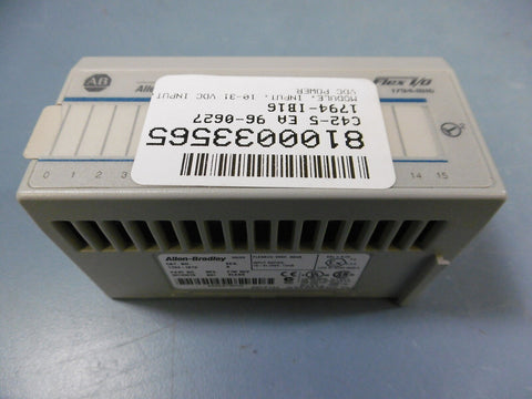 Allen Bradley 1794-IB16 Flex I/O Input Module 10-31.2V Vdc