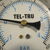 TelTru 3550BC4L1Z3ZE Pressure Guage 50B 3 1/2 " Dial 1/4 NPT Lot of 8