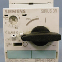 Siemens Sirius 3R Circuit Breaker 3RV14211GA10 50/60Hz
