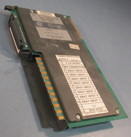 Allen Bradley 1771-DL Encoder Input Module Gray 1771DL 12-24V 10" Length