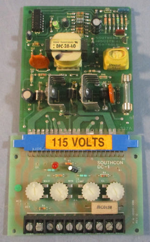Southcon DC1 DC Drive 332A Southern Industrial Controls 1000206 Rev D