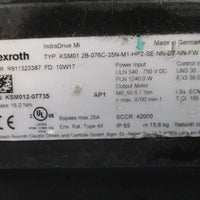 Rexroth Servo Motor R911323387 KSM012B076C35NM1HP2SENND7NNFW