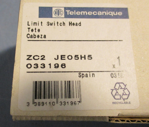 Telemecanique ZC2 JE05H5 Limit Switch Head 033196 ZC2JE05H5