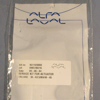 Alfa Laval 9611920008 Service Kit for Actuator 38-63.5/NW40-65 (Lot of 2)