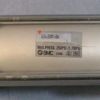 SMC NCDA1D2000300 Pneumatic Cylinder 250PSI Max 3" Stroke 2" Bore