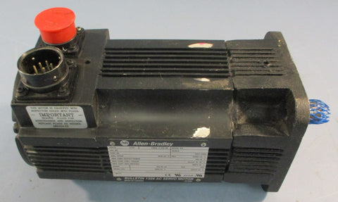 Allen Bradley 1326AB-B410G-21 Servo Motor 155286 3PH 5000RPM Max 3/4" Shaft Dia