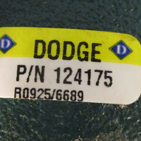 Dodge 124175 2-Bolt Flange Mount Ball Bearing F2B-SC-012NL 3/4" Bore