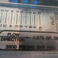 Lake Monitors Flow Rate Transmitter R3A6HF10 3500 PSI 240 Bar MAX