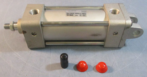SMC NCDA1D2000300 Pneumatic Cylinder 250PSI Max 3" Stroke 2" Bore