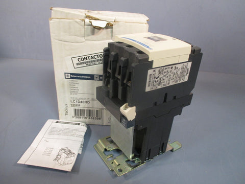 Schneider Electric, SquareD Contactor 18.5 KW LC1D40BD