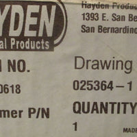 Hayden Industrial Products ICF20618 Automatic Transmission Oil Cooler 0253641