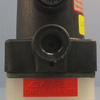 Gemu DN12PN6PVDF Diaphragm Valve GmbH DN 12 Typ 610 Pst 47 bar